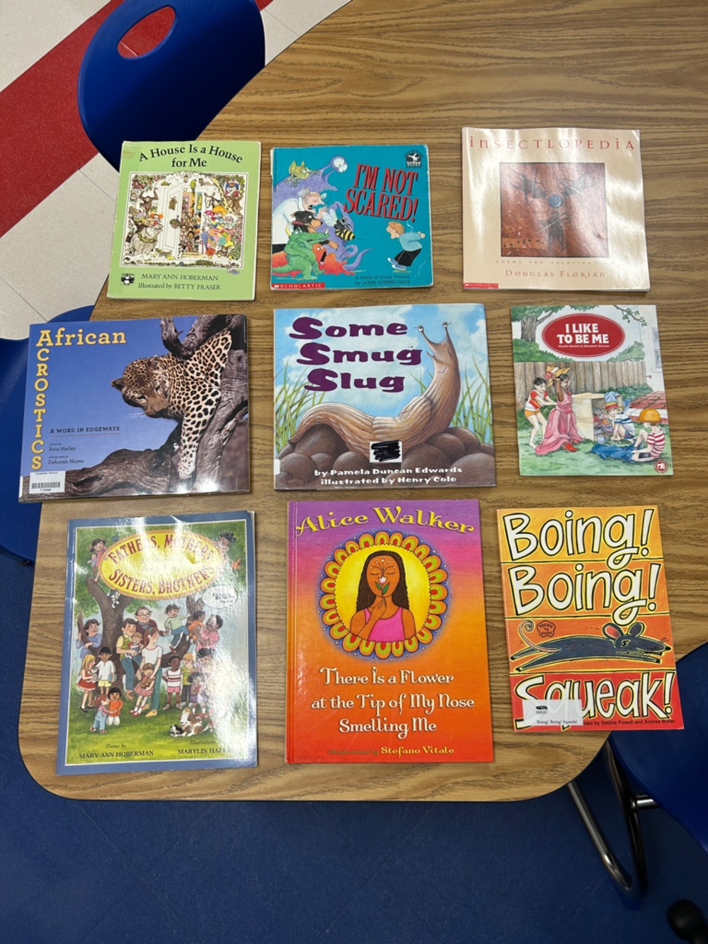 Children's Poetry Book Assortment - Colorful Covers